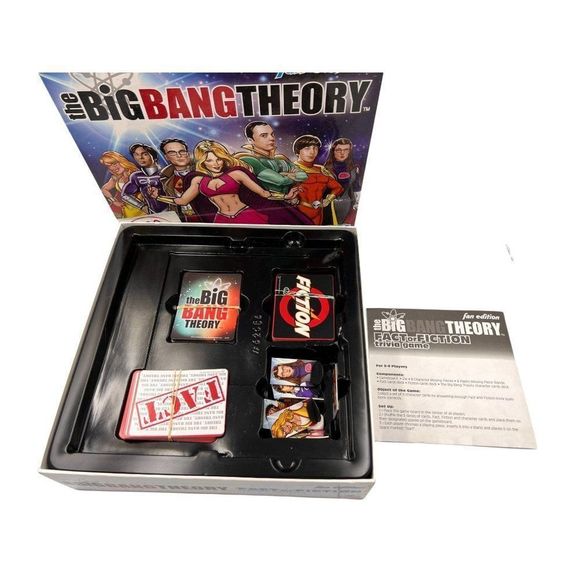 Big Bang Theory Fan Edition Board Game Trivia Fact Fiction 2-8 12+ - Picture 2 of 11